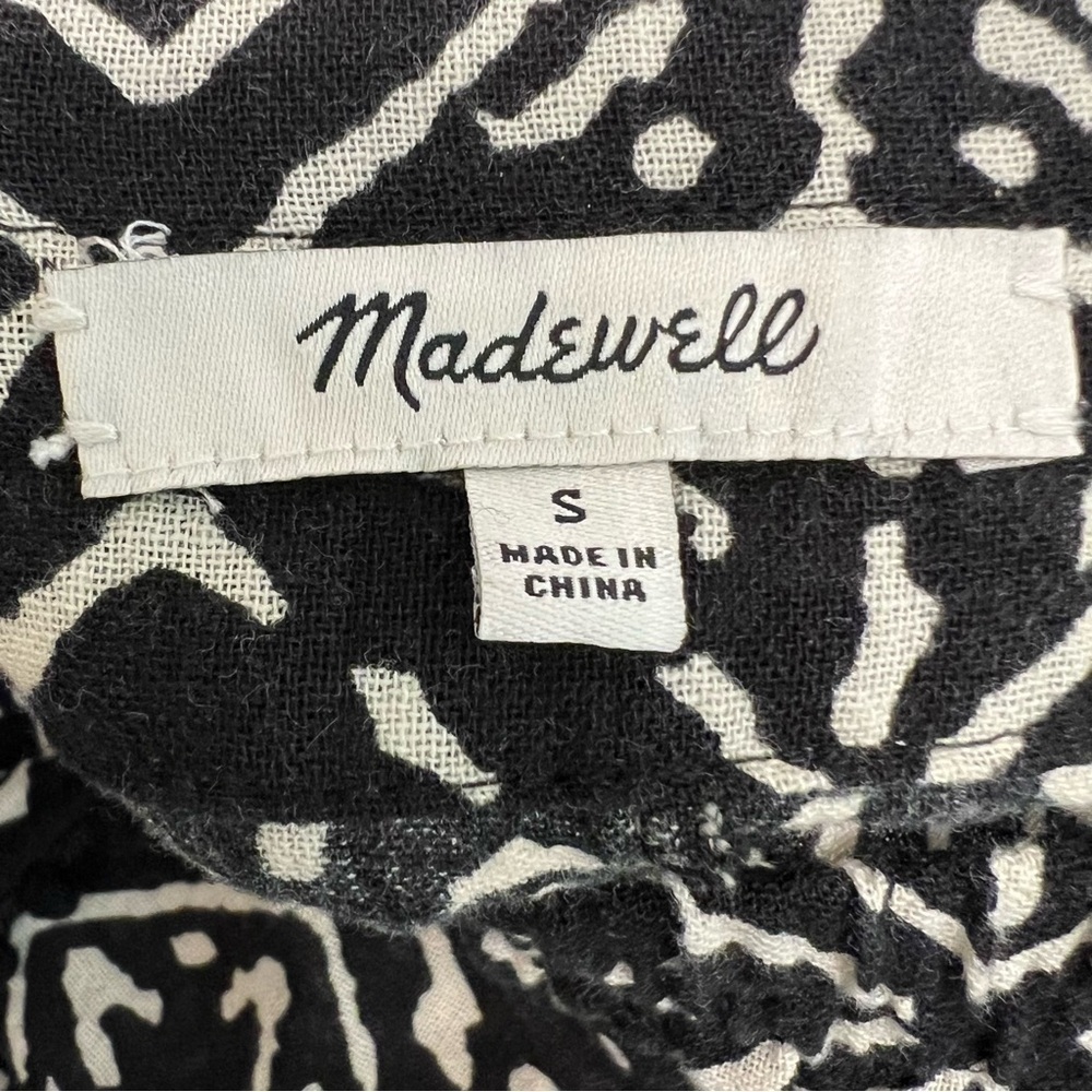 Madewell‎ Oahu Cover Up Lounge Beach Swim Cover Up Shorts Sandlines Size Small - Picture 10 of 10